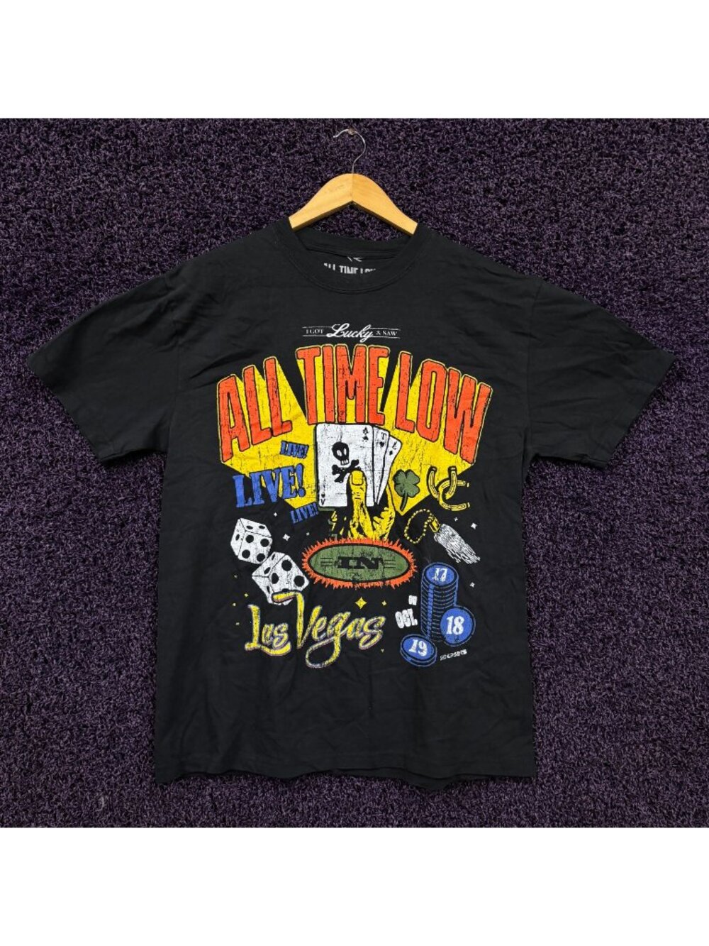All Time Low When We Were Young Festival T-Shirt Size Large
